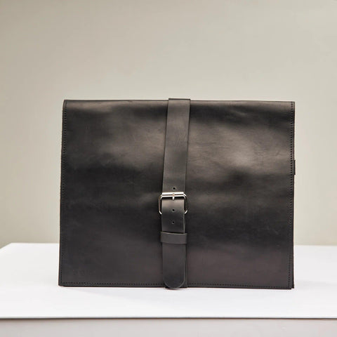 Leather Macbook Sleeve Belted - Pikore