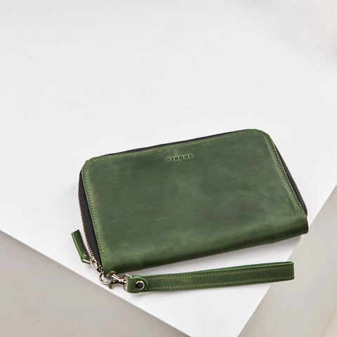 Leather Travel Document Holder - Pikore