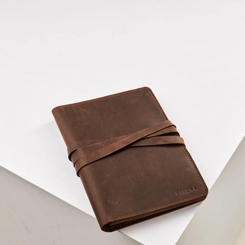 Leather Sketchbook Cover - Pikore