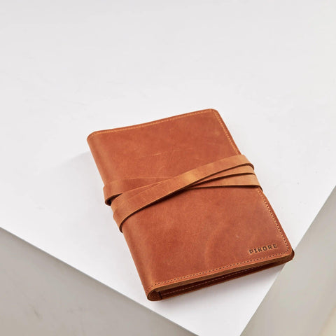 Leather Sketchbook Cover - Pikore