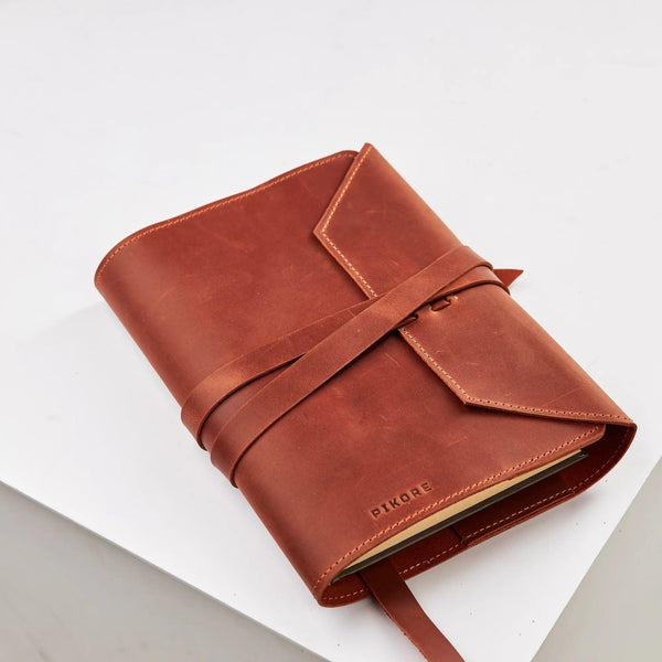Leather Book Cover - Pikore