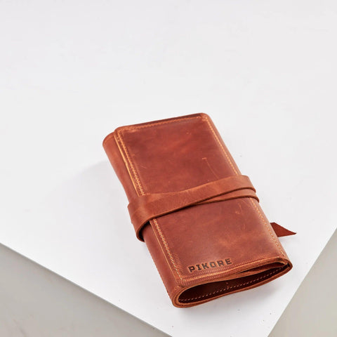 Leather Artist Pencil Roll - Pikore