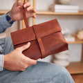Leather Book Sleeve