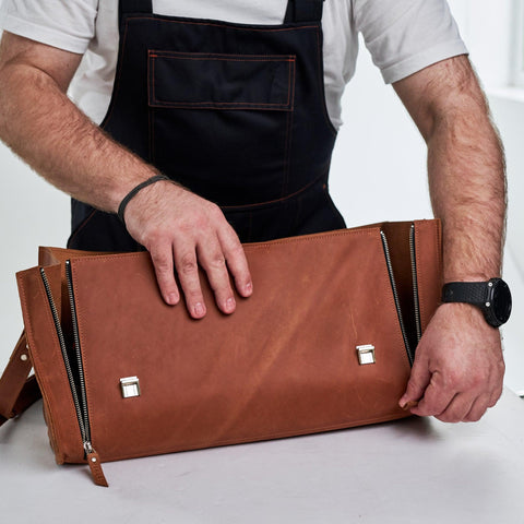 Leather tool bag - Pikore