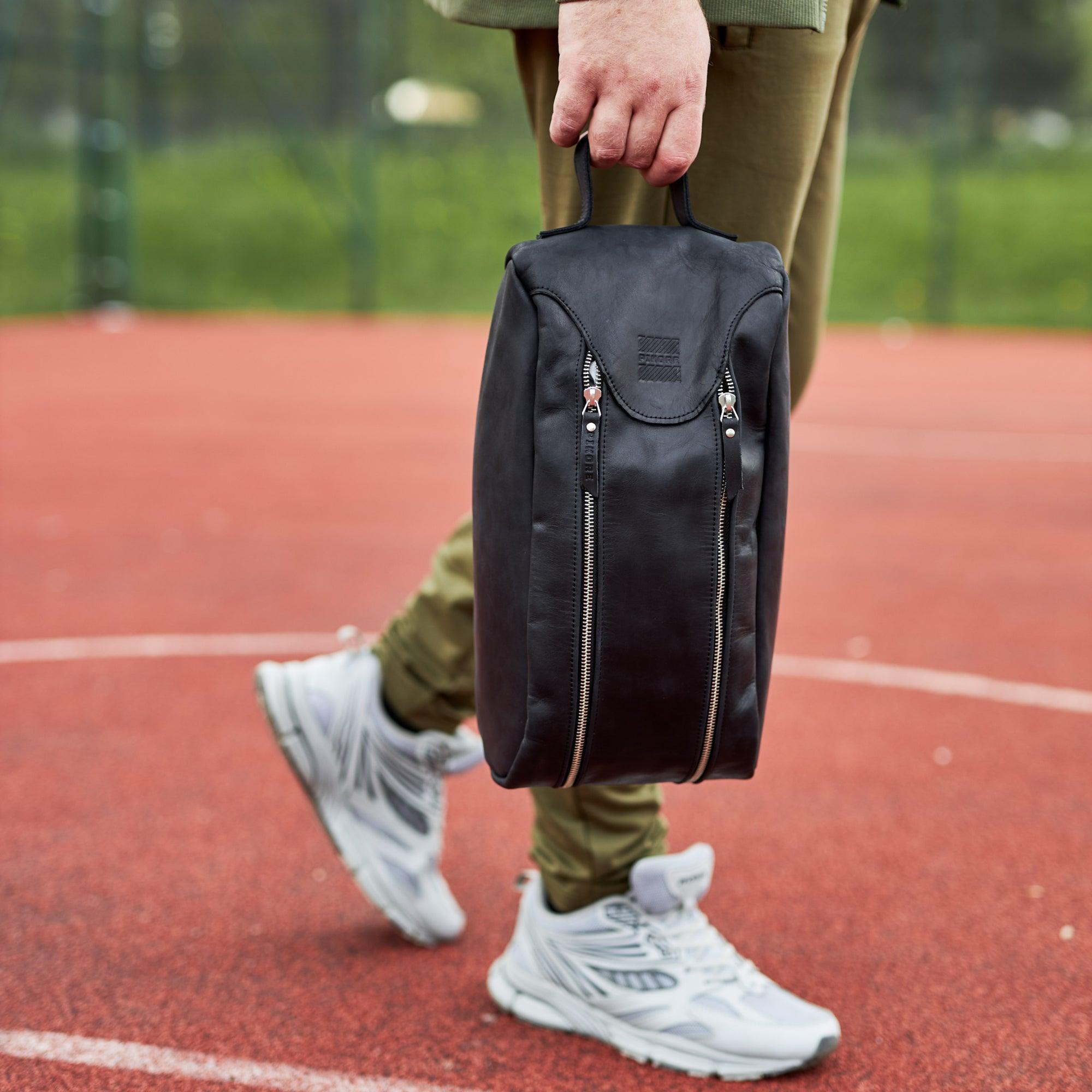 Leather Shoe Bag