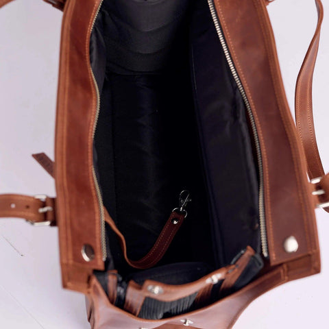 Leather Dog Travel Bag - Pikore