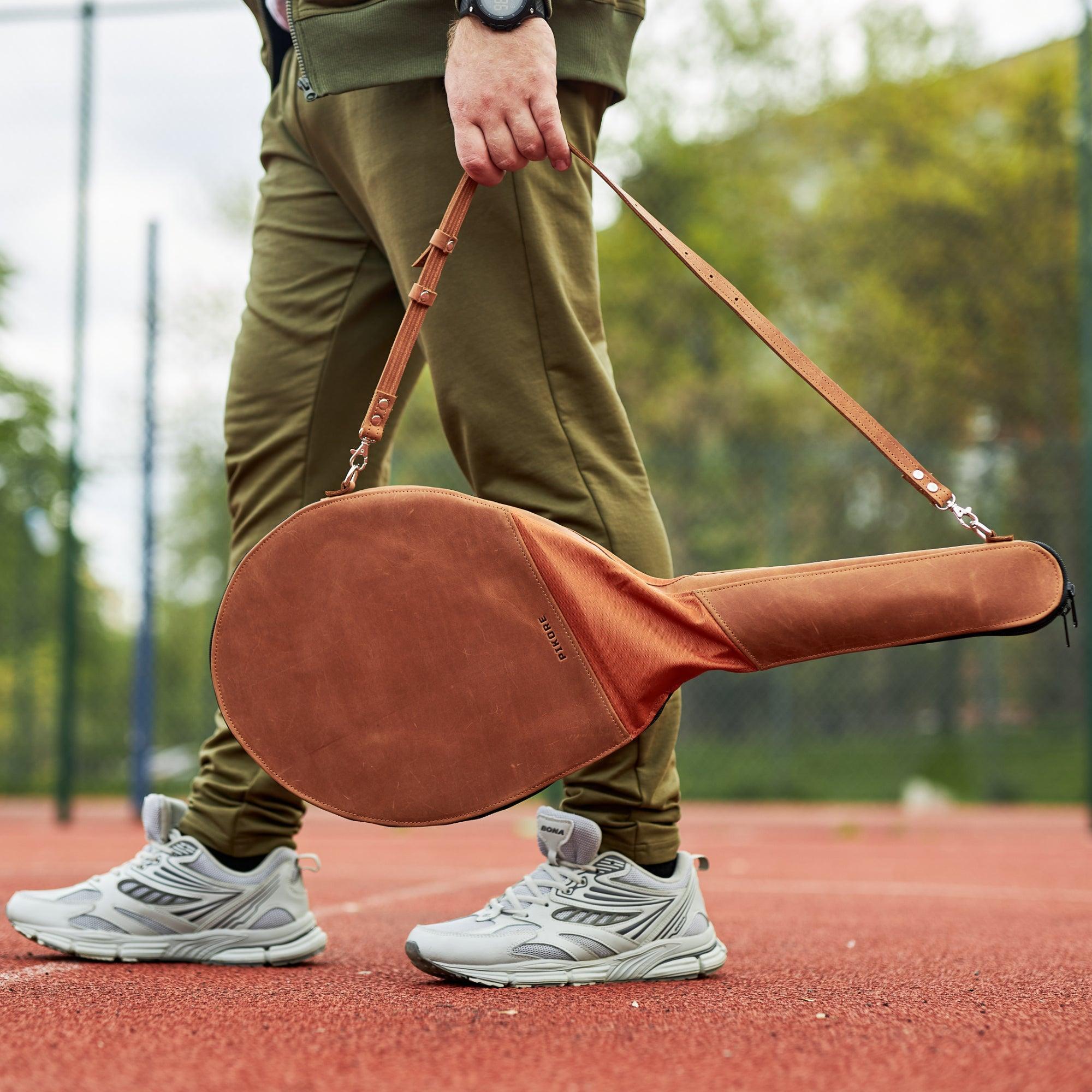 Leather Tennis Bag