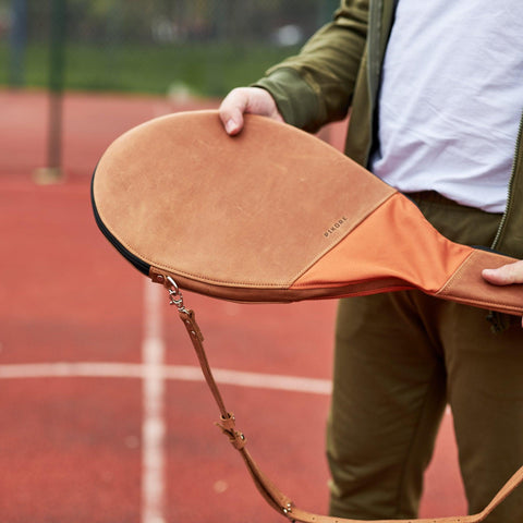 Leather Tennis Bag - Pikore