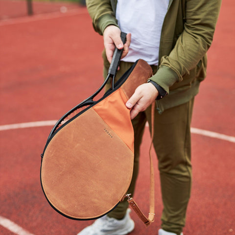 Leather Tennis Bag - Pikore