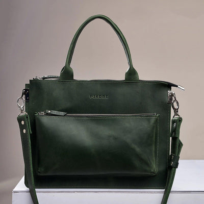 Green Laptop Bag - Pikore
