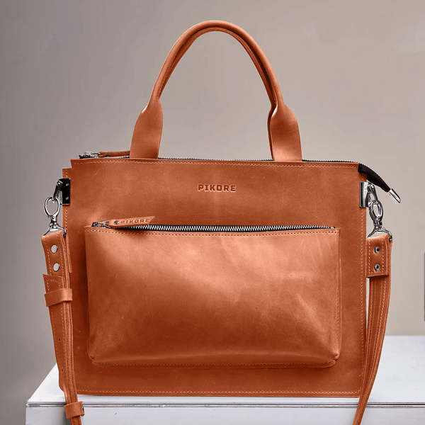 Orange Laptop Bag - Pikore