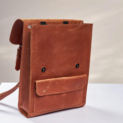 backpack leather purses Best Leather Laptop Backpack for Men & Women