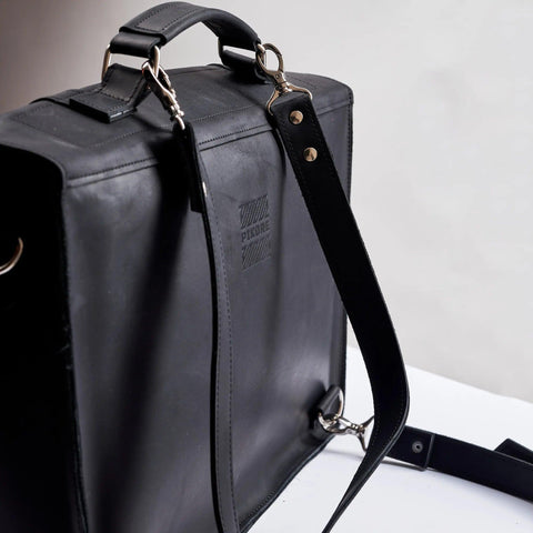 Briefcase Leather Bag - Pikore