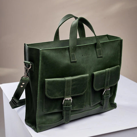 Carryall Leather Bag - Pikore