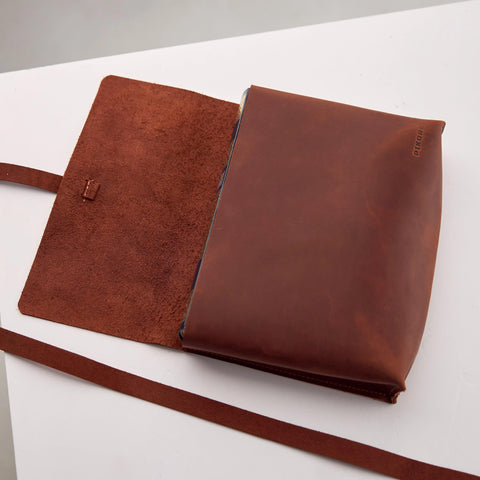 Leather Book Sleeve - Pikore