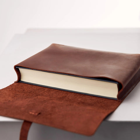 Leather Book Sleeve - Pikore