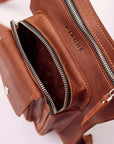 Leather Hip Pack with Thigh Strap - Pikore