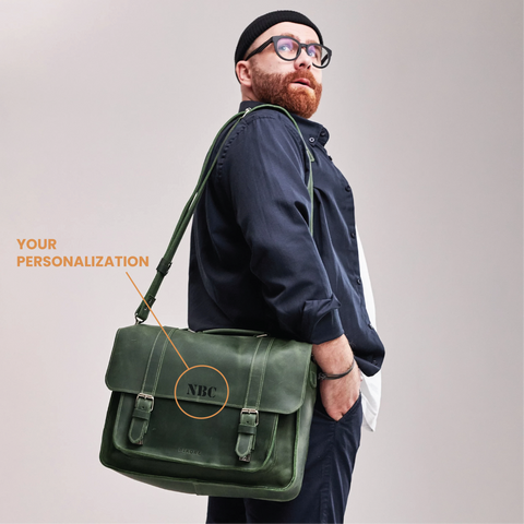 Briefcase Leather Bag