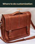 Messenger Leather bag - Pikore