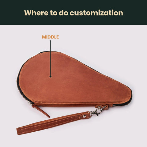 Leather Ping Pong Case - Pikore