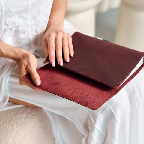 A4 Leather Notebook Cover