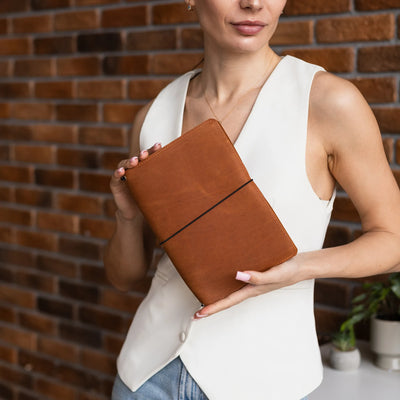 A5 Leather Notebook Cover