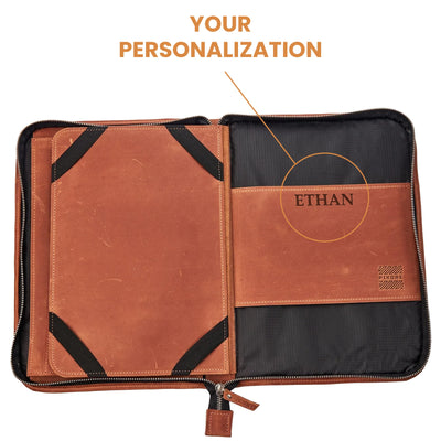 Zippered Padfolio Executive