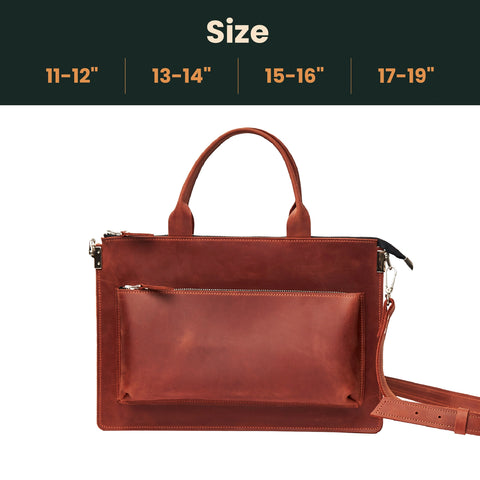 Leather Laptop Bag