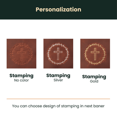 Bible Cover Personalization Banner