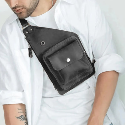 Black Chest Bag