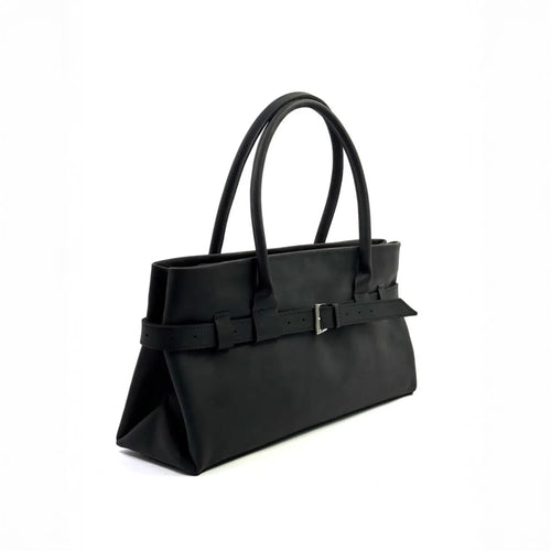 Black Leather Womens Bag