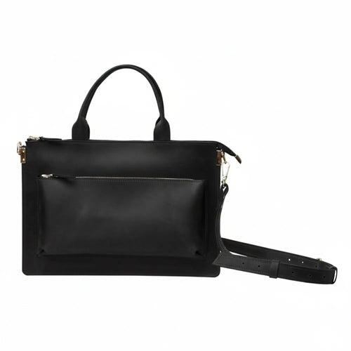 Leather Laptop Bag — Premium Personalized Handmade Leather Laptop Sleeve | Pikore