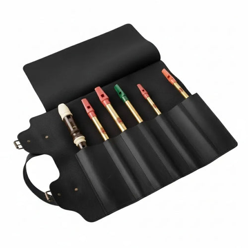 Tin Whistle Case — Premium Personalized Handmade Leather  | Pikore