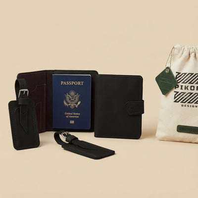 Couple's Passport Wallets & Luggage tag