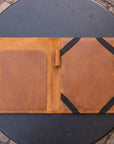 Premium leather Boox case with secure fit for comfortable reading and safe travel.