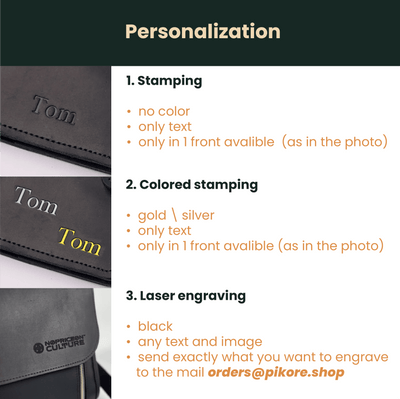 Leather Clutch Bag For Men - Pikore