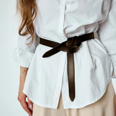 Brown Knot Belt