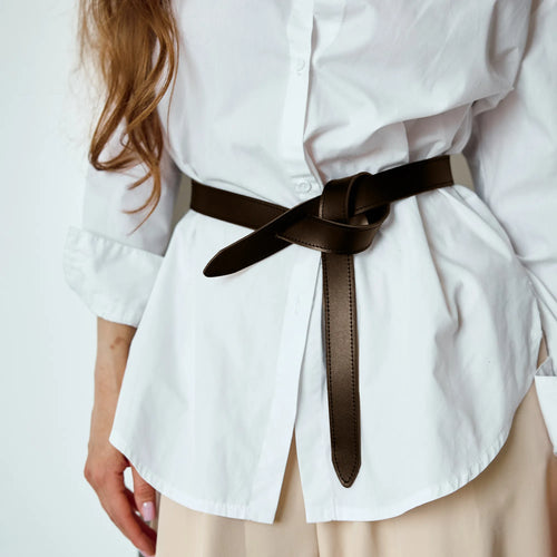 Brown Knot Belt