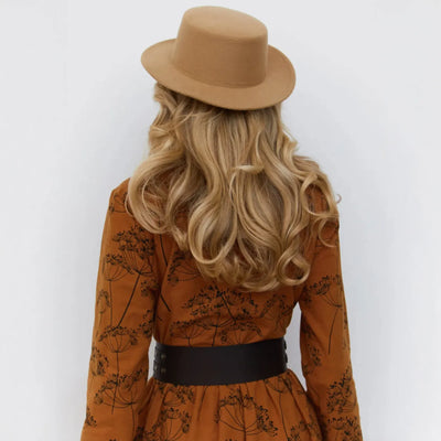 Brown Leather Waist Belt