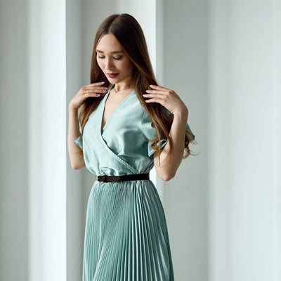 Brown Thin Waist Belt