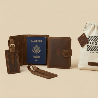 Couple's Passport Wallets & Luggage tag