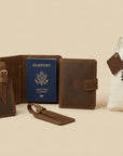 Couple's Passport Wallets & Luggage tag