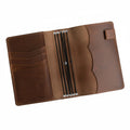Leather Journal Cover Refillable With Elastic Band