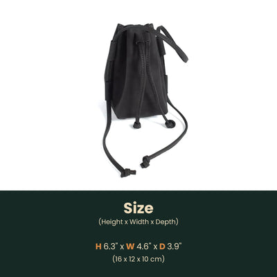 Bucket Bag Size Banner