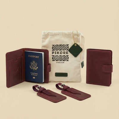 Couple's Passport Wallets & Luggage tag