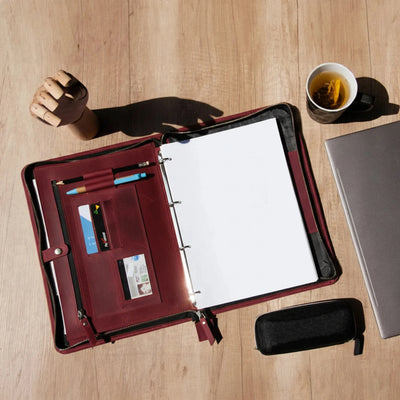 Zippered Padfolio Minimal