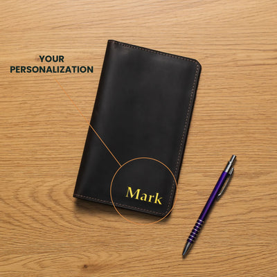 Leather Checkbook Cover