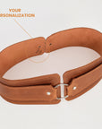 O Ring Waist Belt — Premium Personalized Handmade Leather belt | Pikore