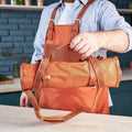 Waxed Canvas Knife Roll