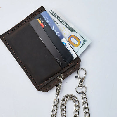 Card Holder with Chain